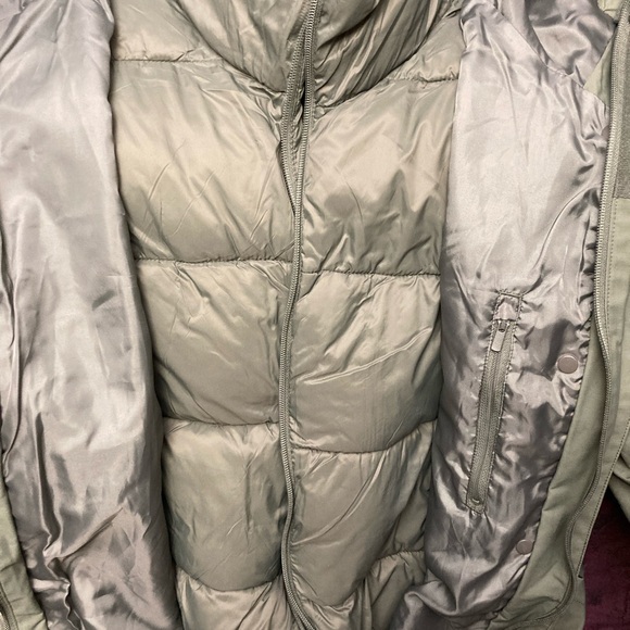 HYBA: Womens 3 in 1 Winter Jacket - dusty olive - Picture 11 of 12